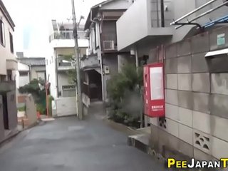 Publicly urinating asians