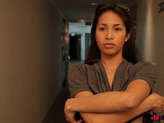 Ruth Medina shows her beautiful latin asshole naked