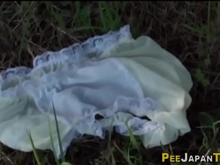 Asians squat and piss