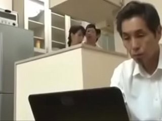 Japanese Asian step Mom Cheating with her Young